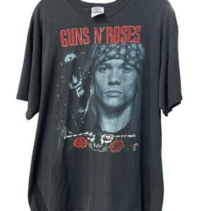 Vintage Guns N Roses Embroidered Yazbek XL Tee Shirt